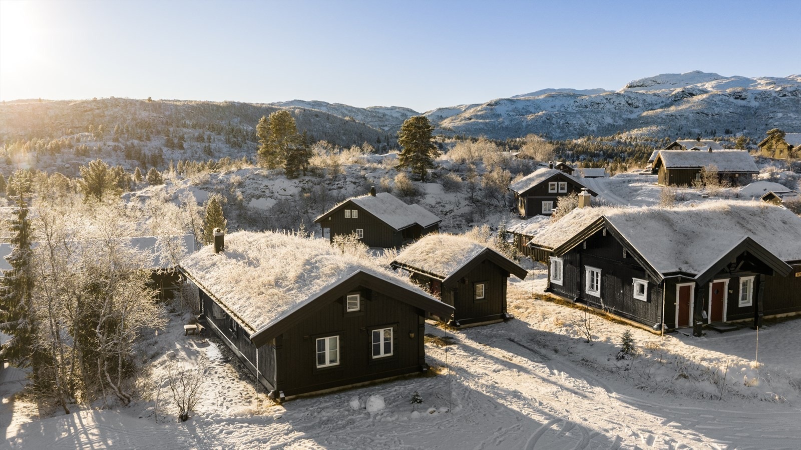 Gangavstand til flotte turområder, nærliggende natur og langrennsløyper Galleribilde