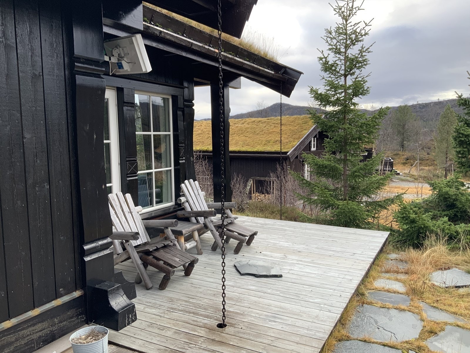 Hytten har en flott beliggenhet i Arbuviki på etablert hyttefelt med umiddelbar nærhet til natur og flotte langrennsløyper Galleribilde