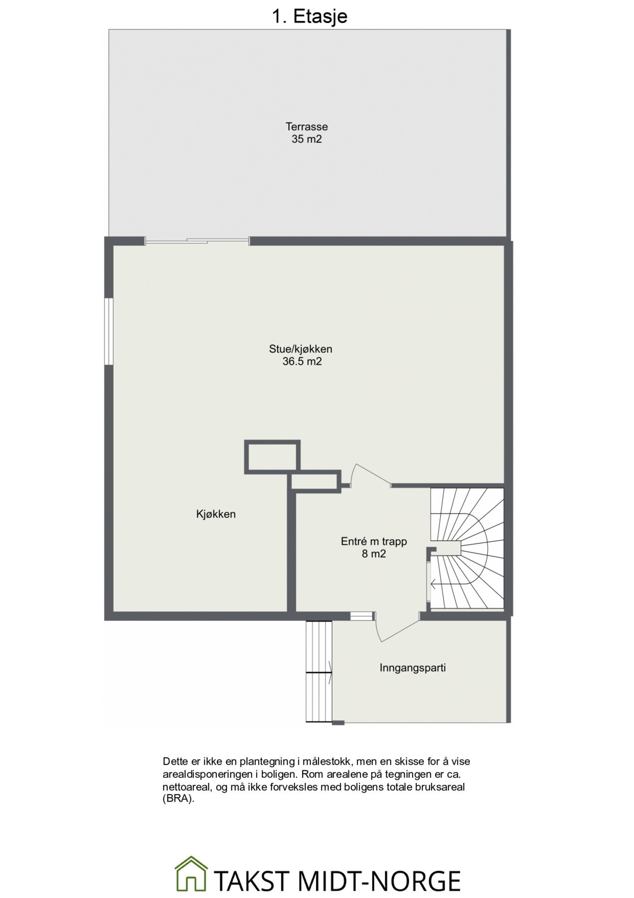 Plantegning. Galleribilde