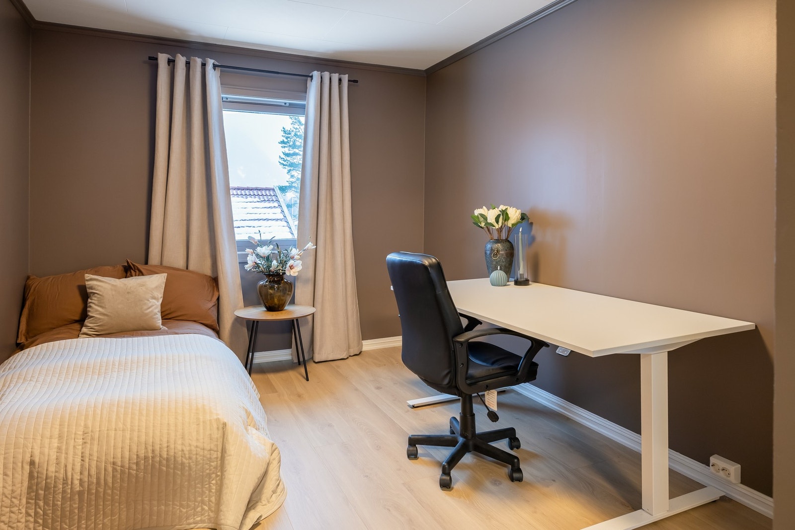 Det andre soverommet er også av god størrelse på 11,5 kvm. Galleribilde