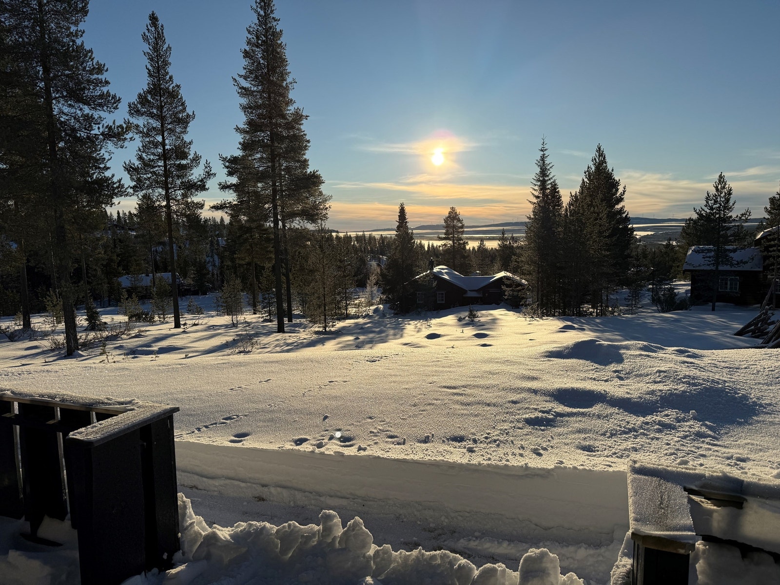 Utsikt vinter. Privat bilde Galleribilde