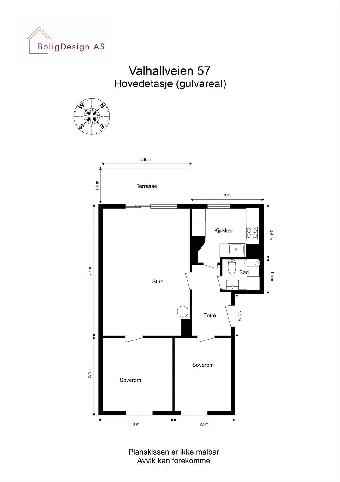 Plantegning. Galleribilde