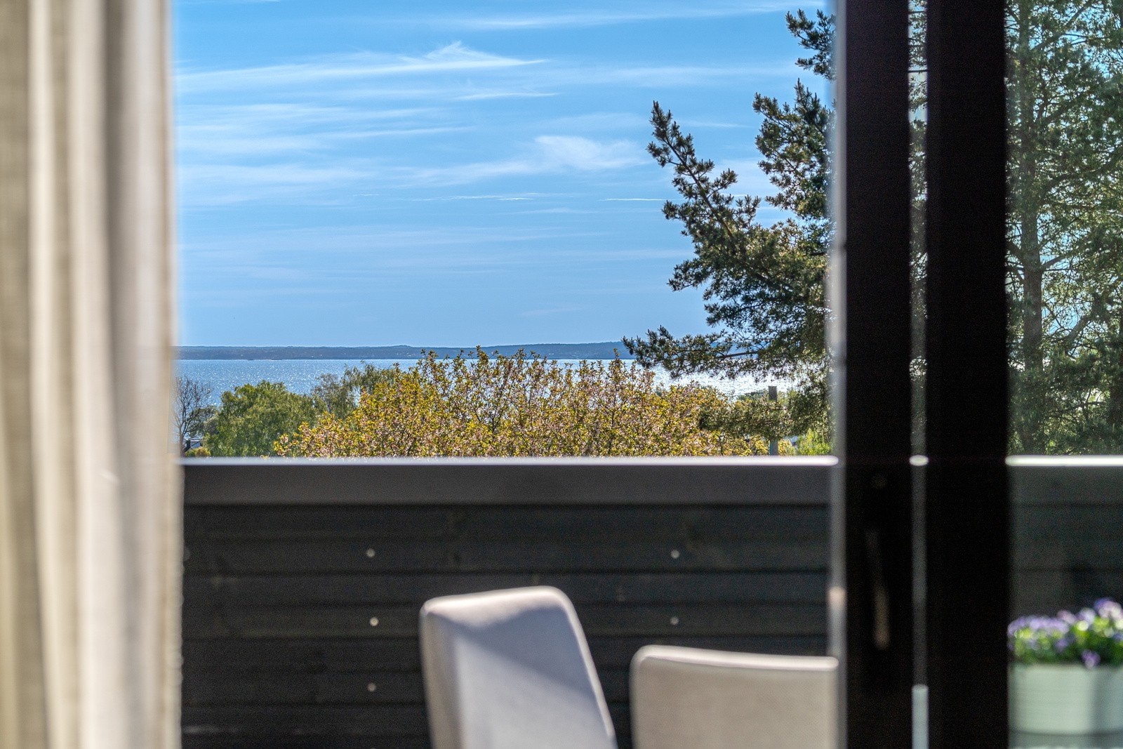 Utsikt fra stuen Galleribilde