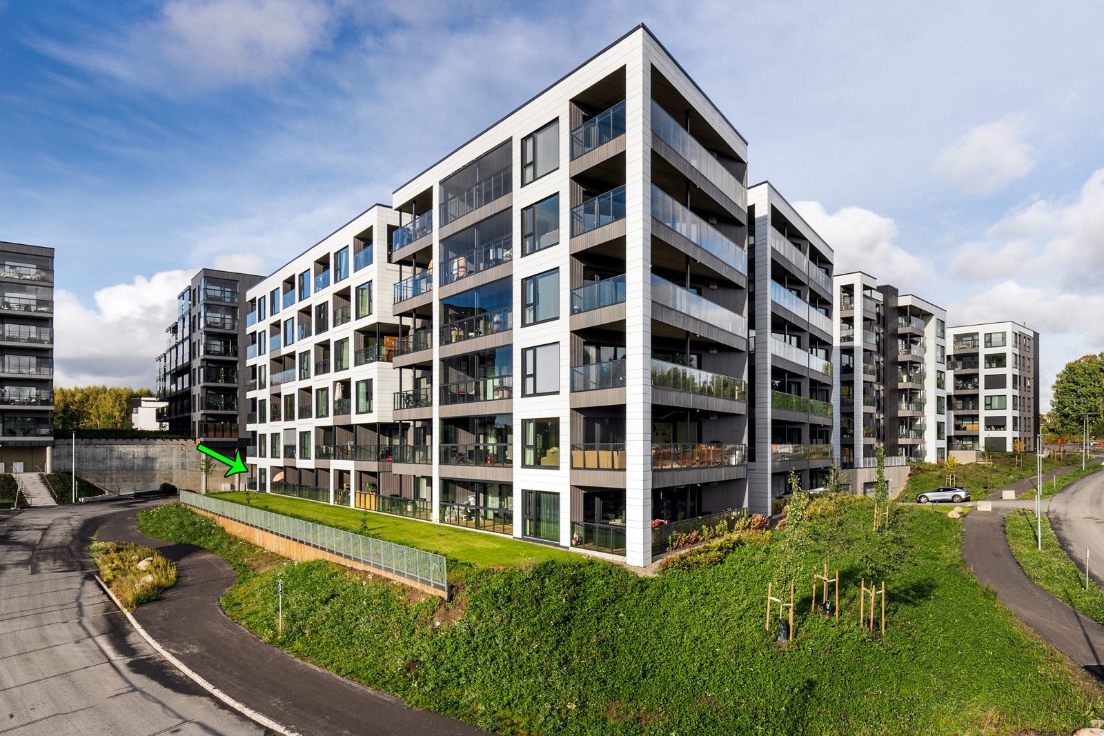 Vestbyen Jessheim fremstår som en helt ny og spennende bydel - Den nye byporten til Jessheim. Galleribilde