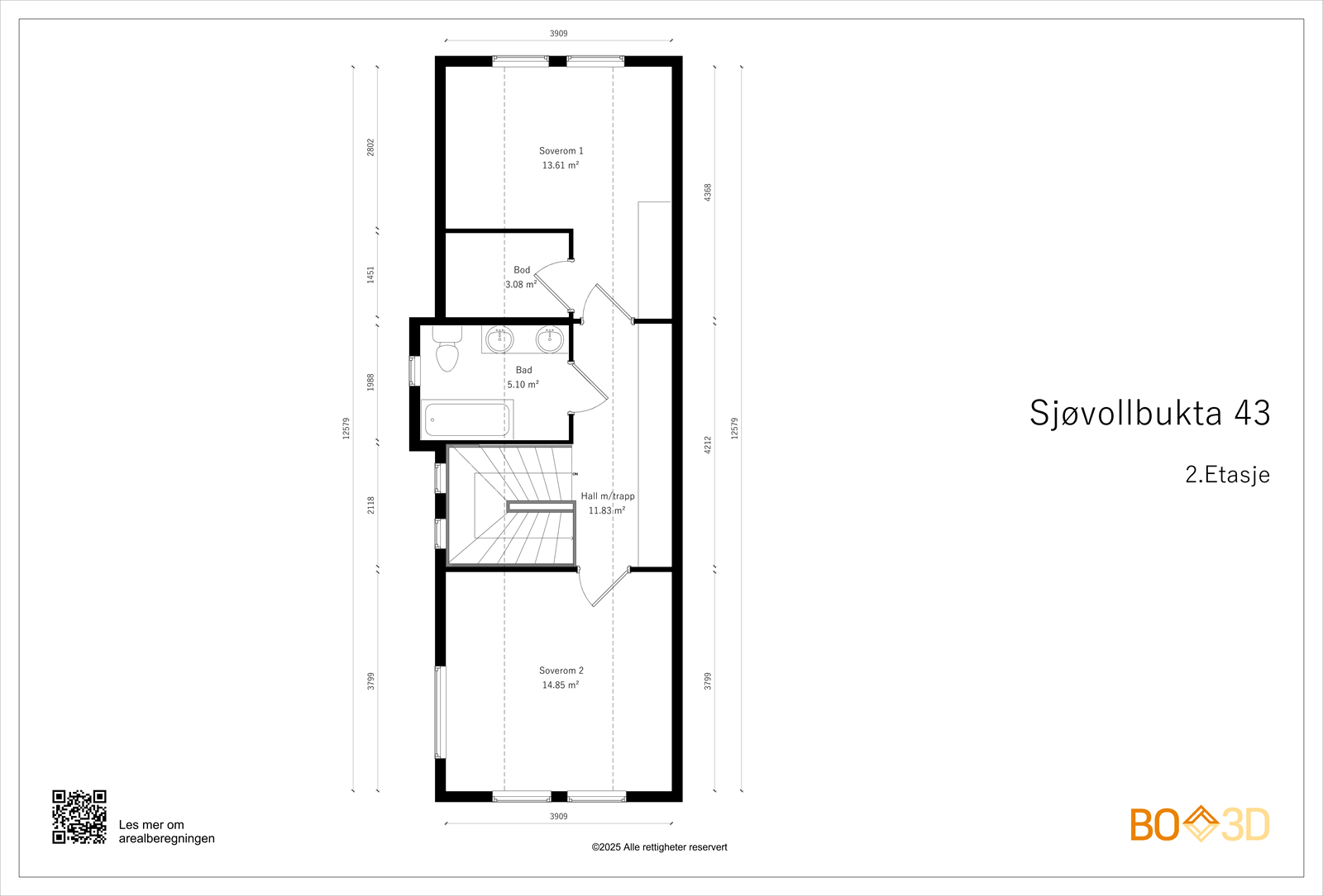 Planskisse 2. etasje Galleribilde