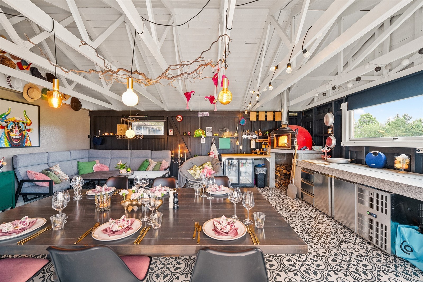 Her er det godt tilrettelagt for hyggelig sammenkomster Galleribilde