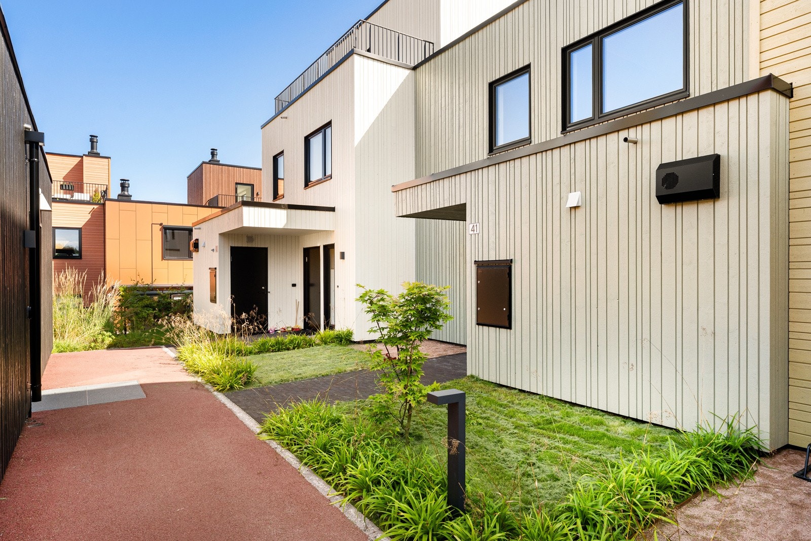 Hyggelig inngangsparti. Galleribilde