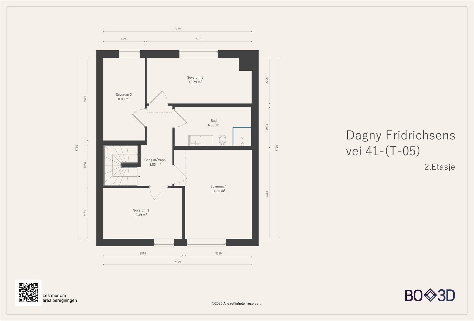 Plantegning - 2. etasje Galleribilde