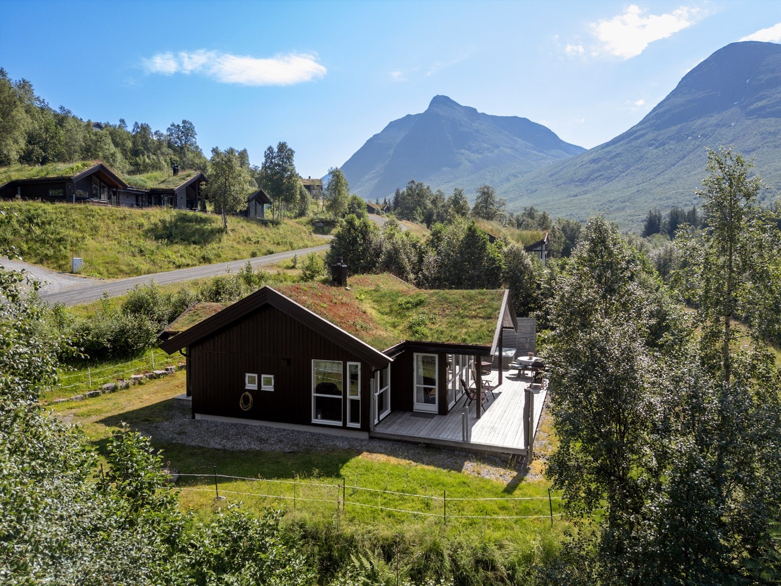 Dronefoto Galleribilde