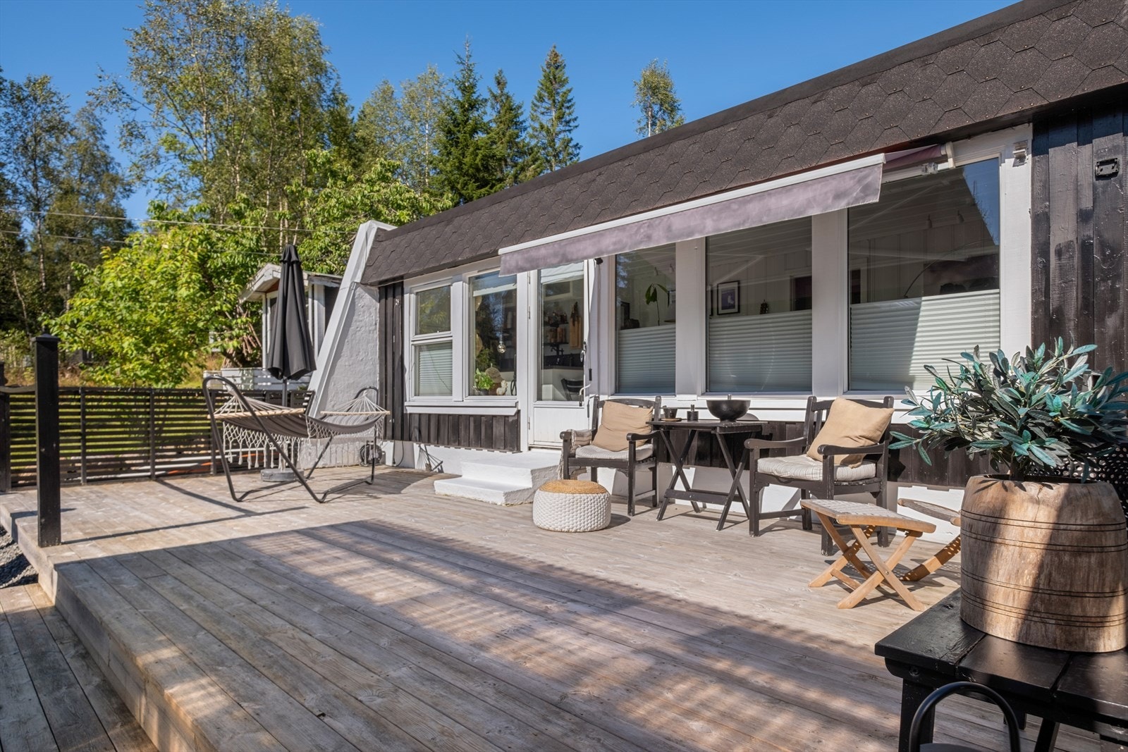 Fra terrassen Galleribilde