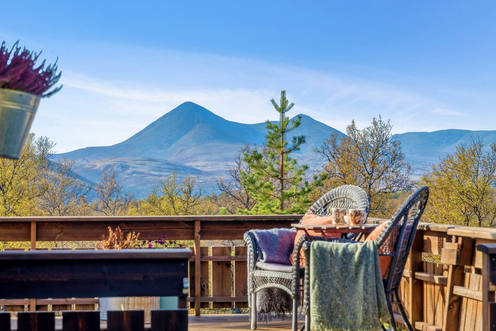 Flott utsikt fra eiendommen. Galleribilde