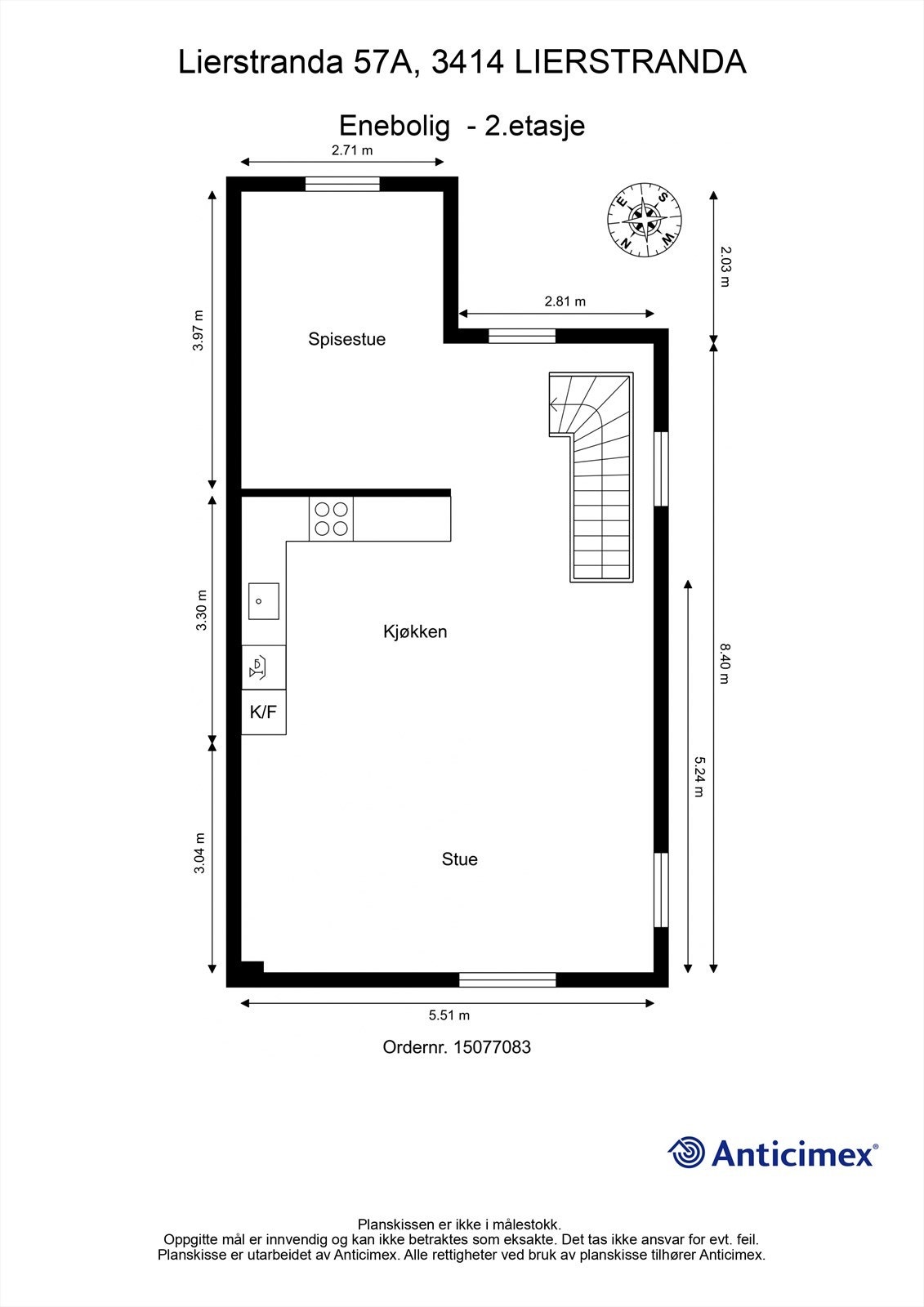 Plantegning - 2. etasje Galleribilde