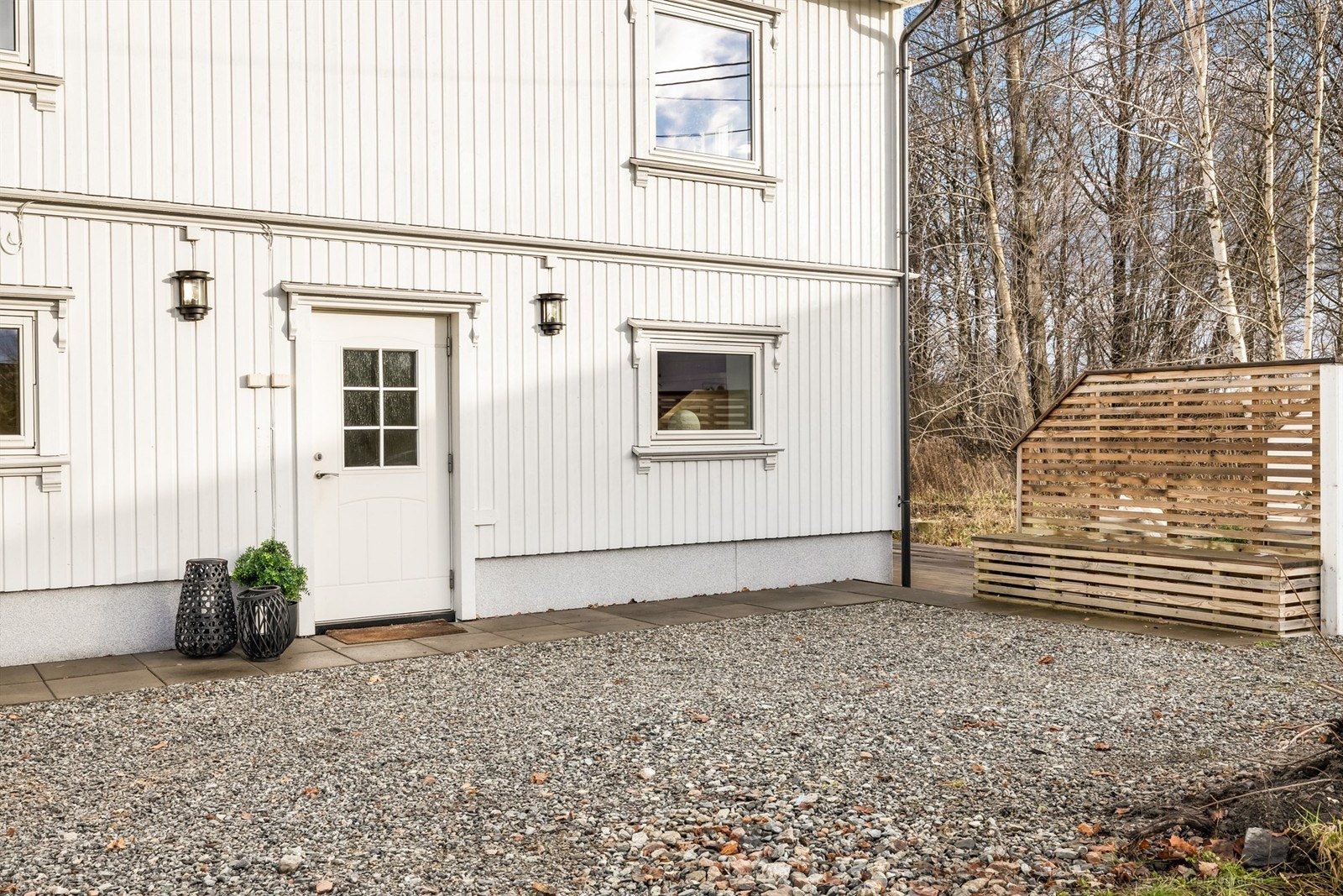 Seksjon 1 har parkeringsrett langs seksjon 1's vestre fasade Galleribilde