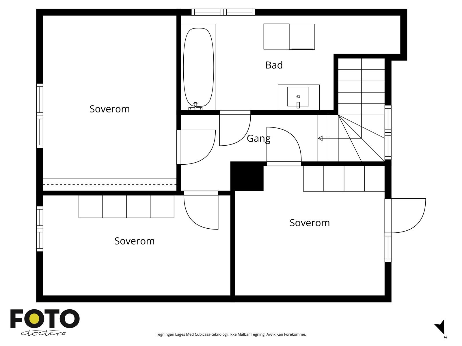 Veiledende planskisse 2. etasje. Ikke målbar Galleribilde