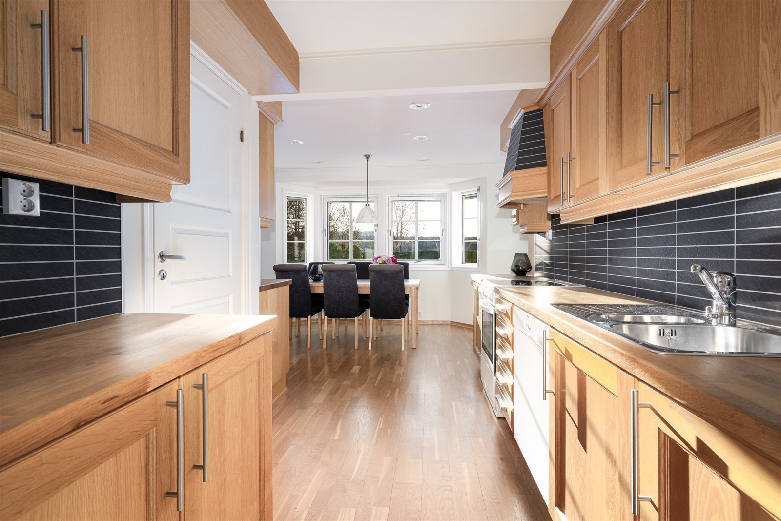 Det er opplegg for oppvaskmaskin. Galleribilde