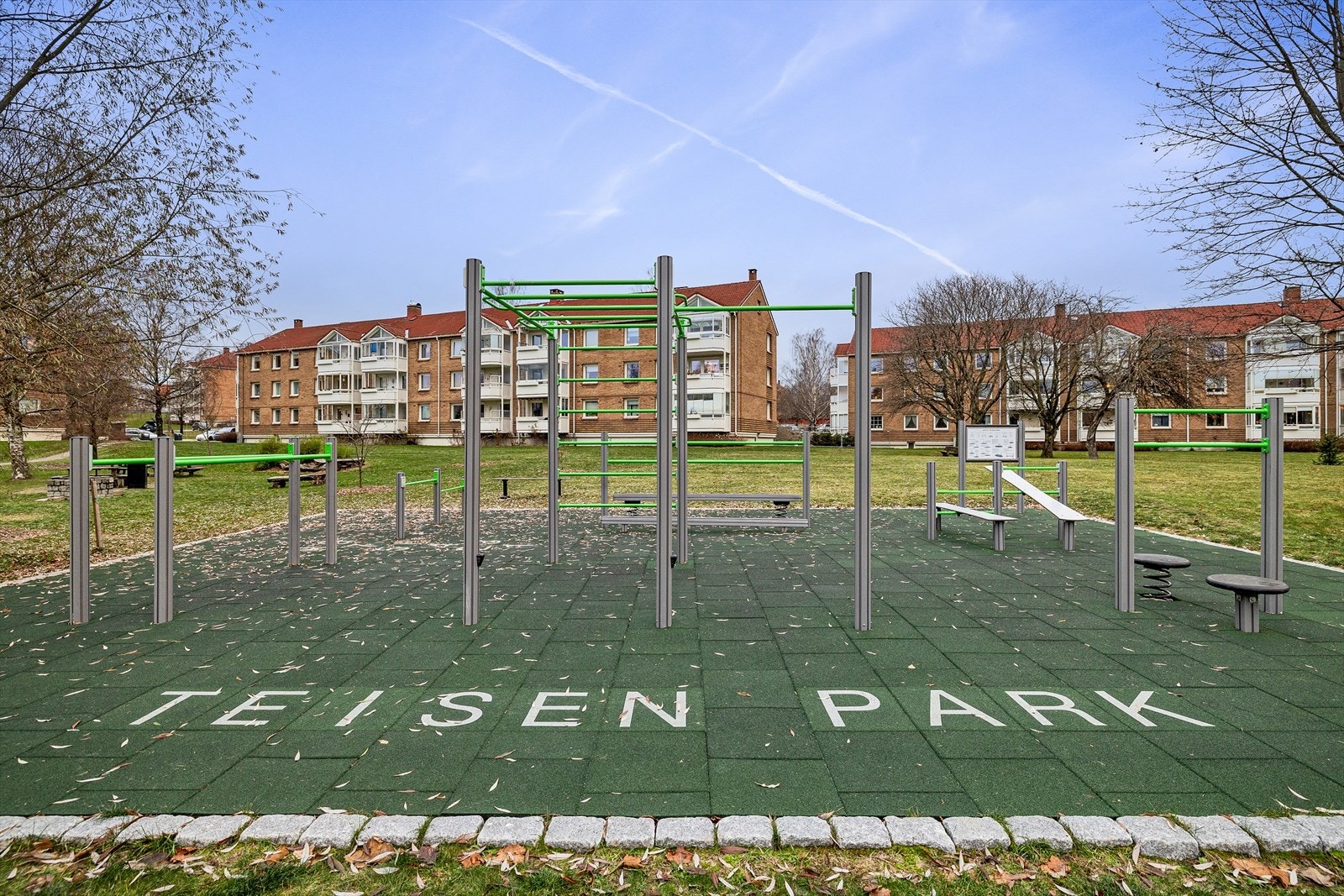 Treningspark i borettslaget Galleribilde