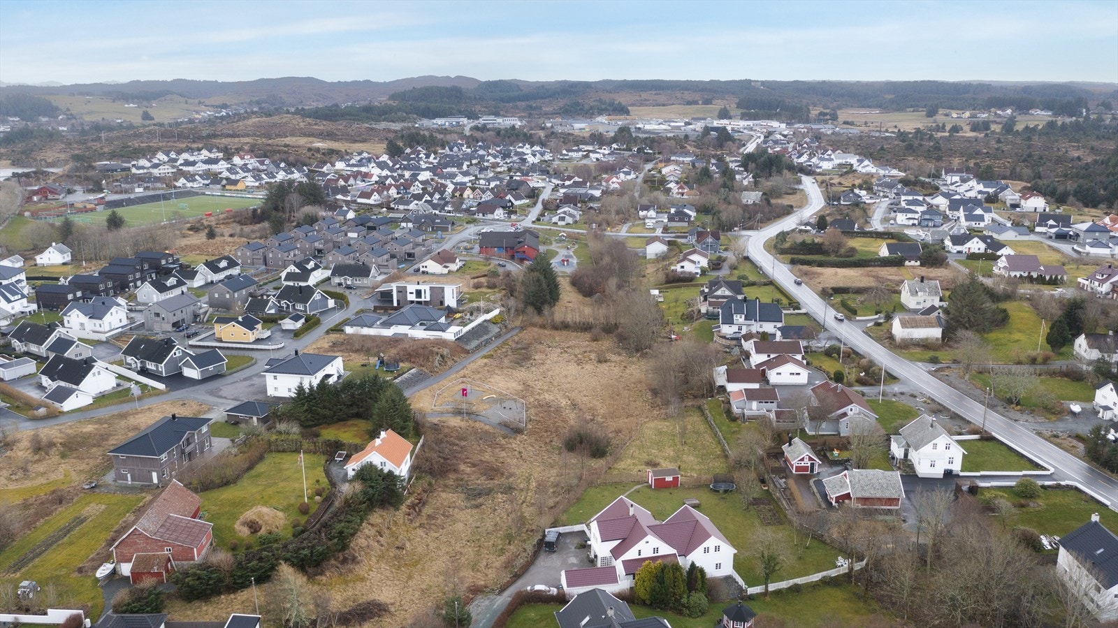 Interessenter kan fritt besiktige tomtene Galleribilde