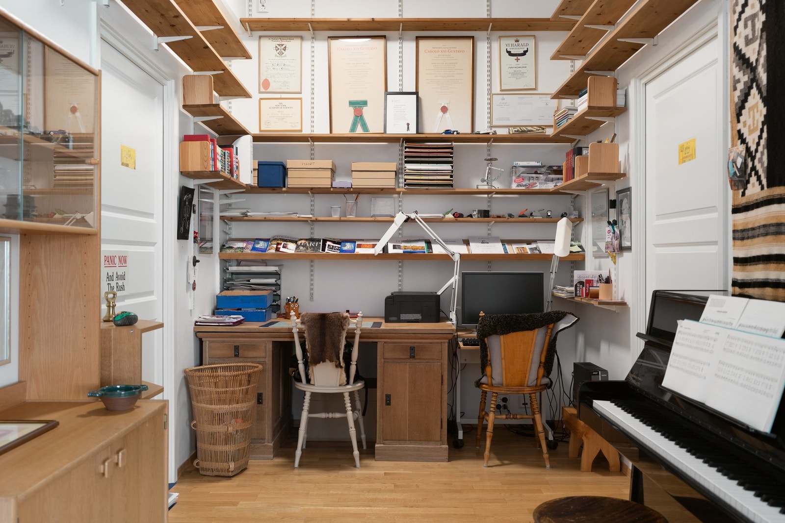 God plass til en praktisk kontorløsning. Galleribilde