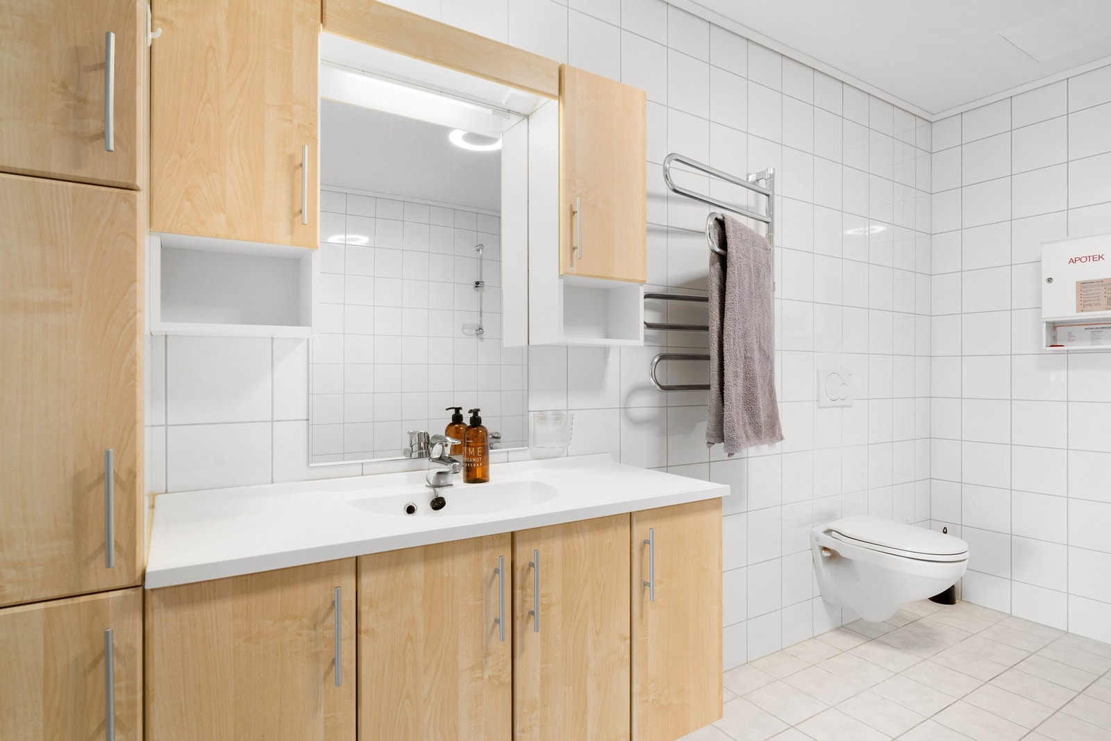 Takstmann har målt etter fukt, uten at det har blitt påvist unormale forhold. Galleribilde