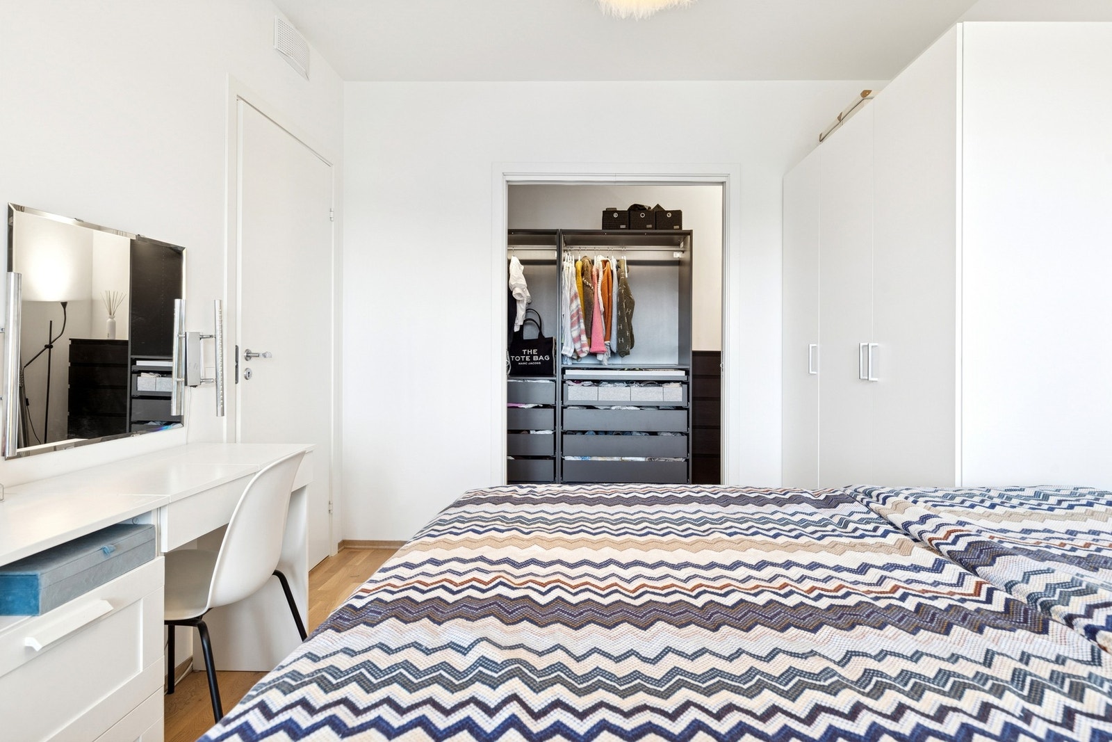 Leiligheten har to soverom. Galleribilde