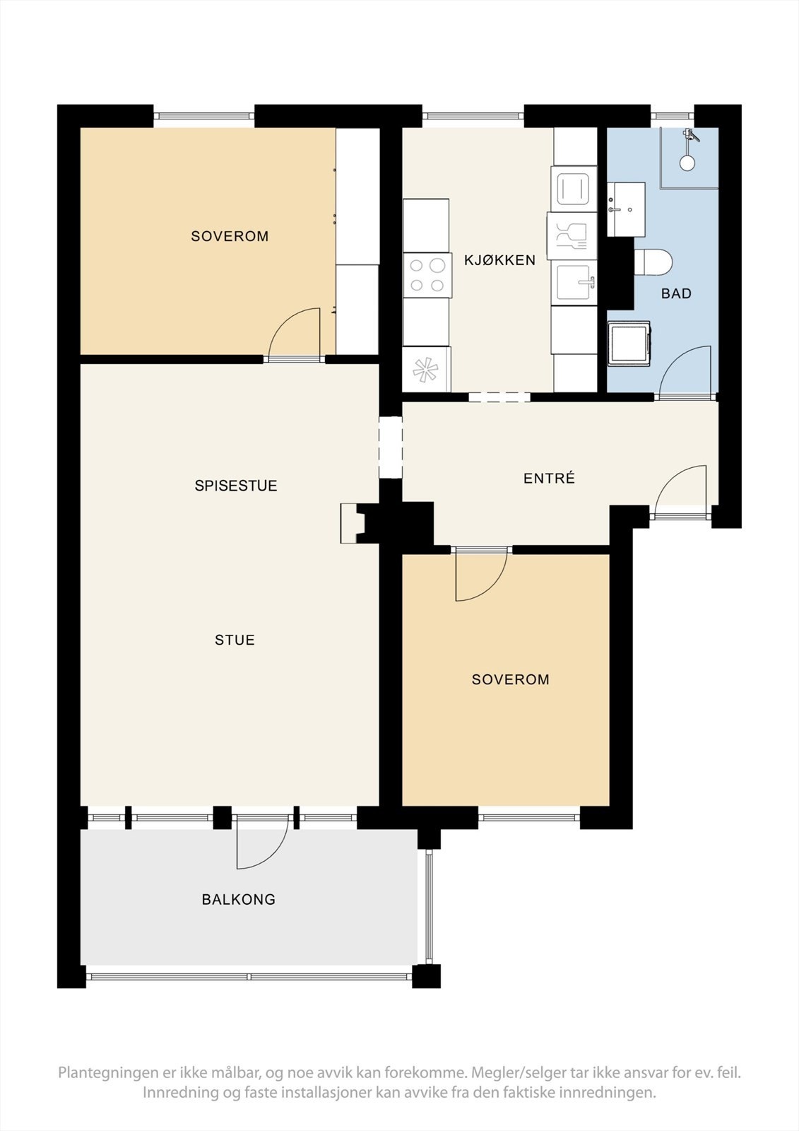 Plantegning. Galleribilde