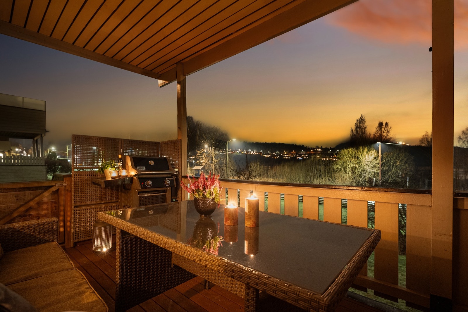 Leiligheten ligger i byggets første etasje. Galleribilde