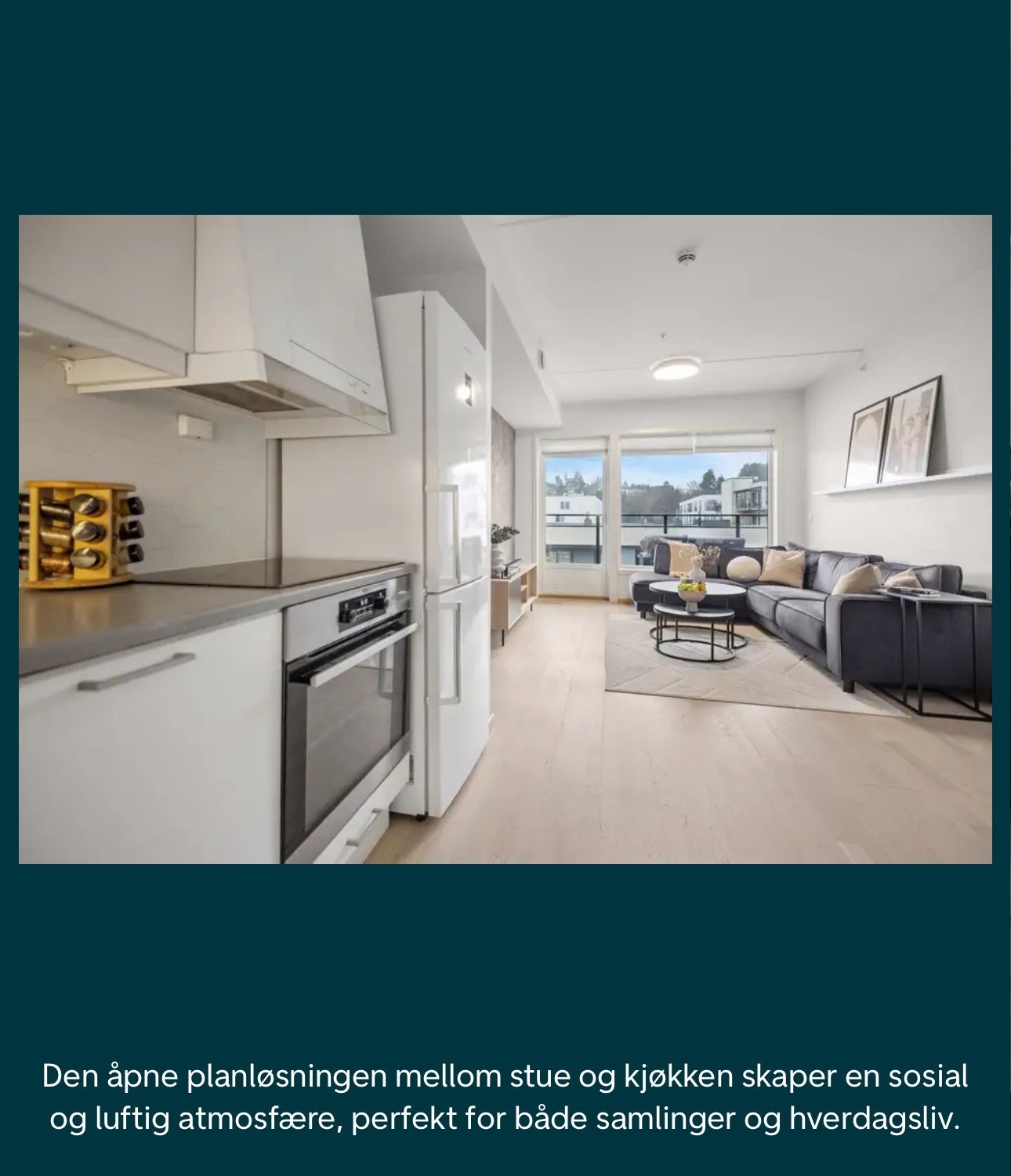 Åpen kjøkkenløsning Galleribilde