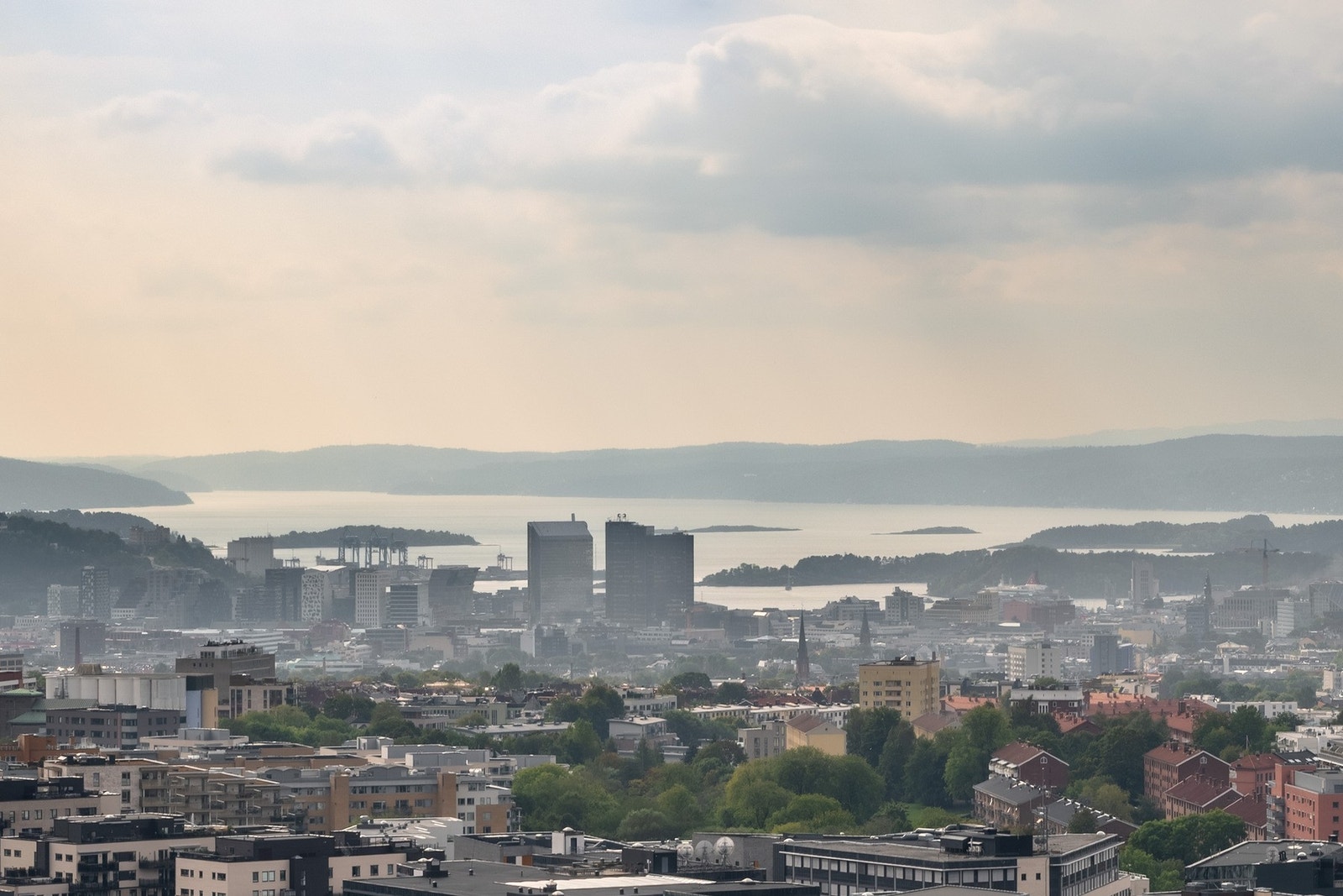 Her har du vidstrakt utsikt ned mot oslofjorden. Galleribilde