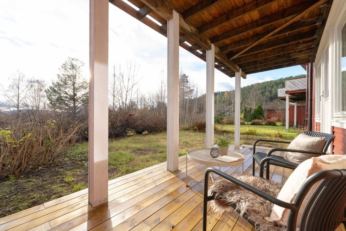 Terasse og hage Galleribilde