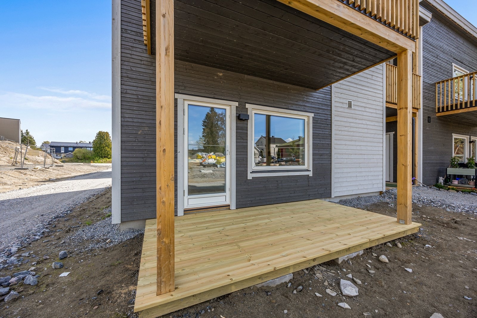 Romslig terrasse på hele 11 kvm. Galleribilde