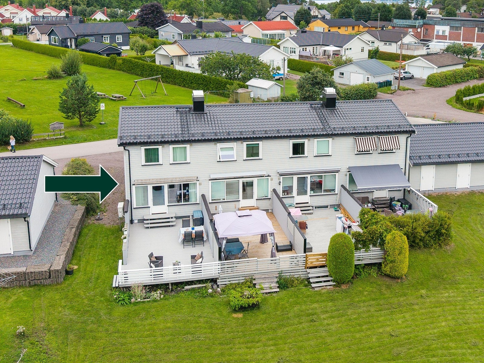 God plassering i enden av rekken med usjenerte plasser.
Foto: Tor Harald Johannessen Galleribilde