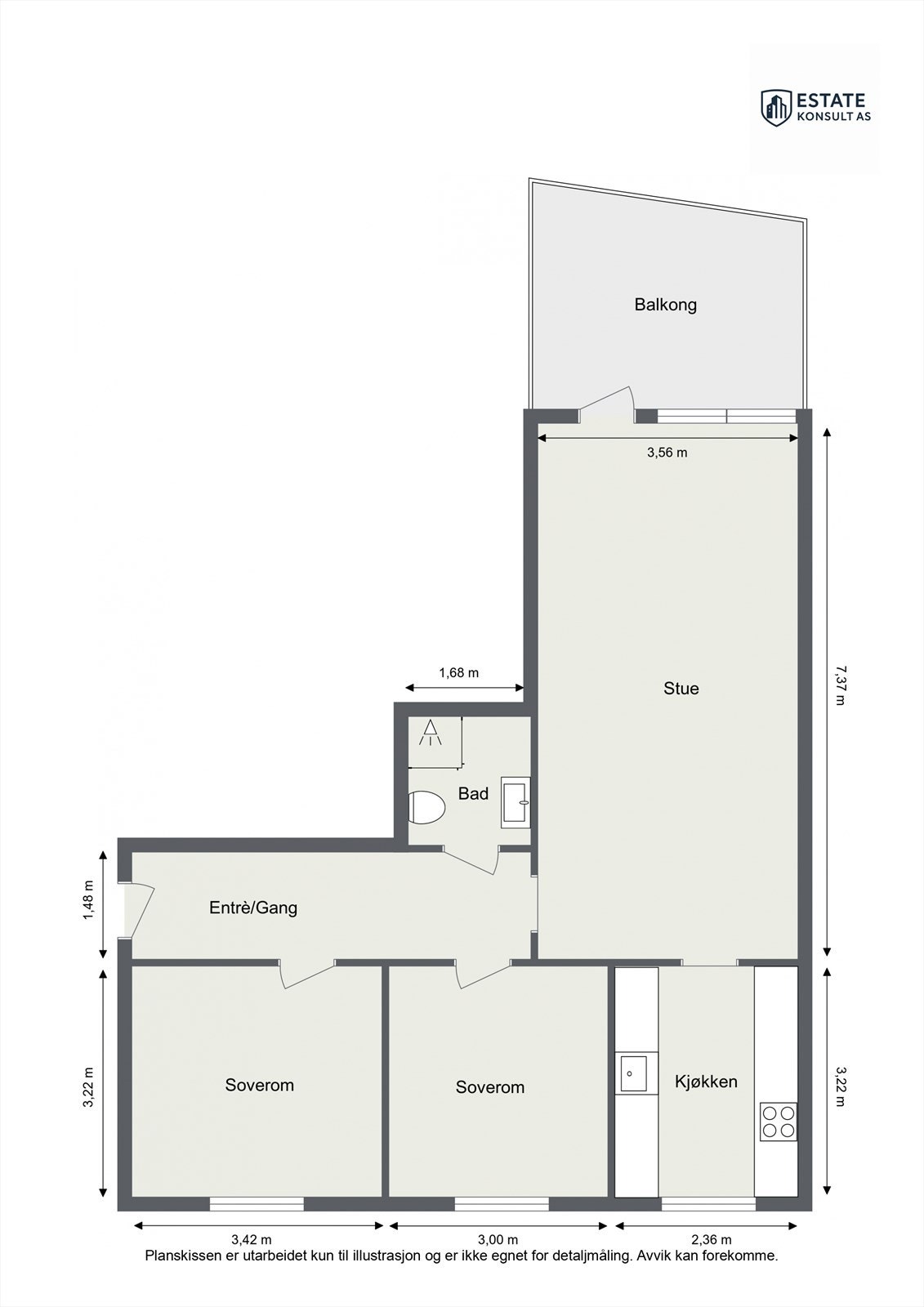 Plantegning. Galleribilde