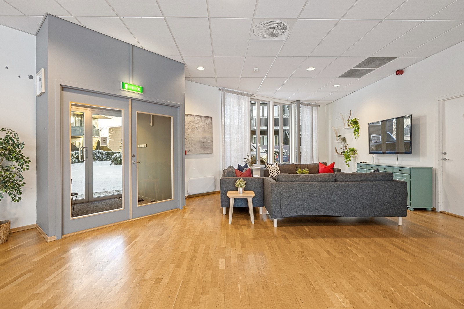 Felles storstue. Galleribilde