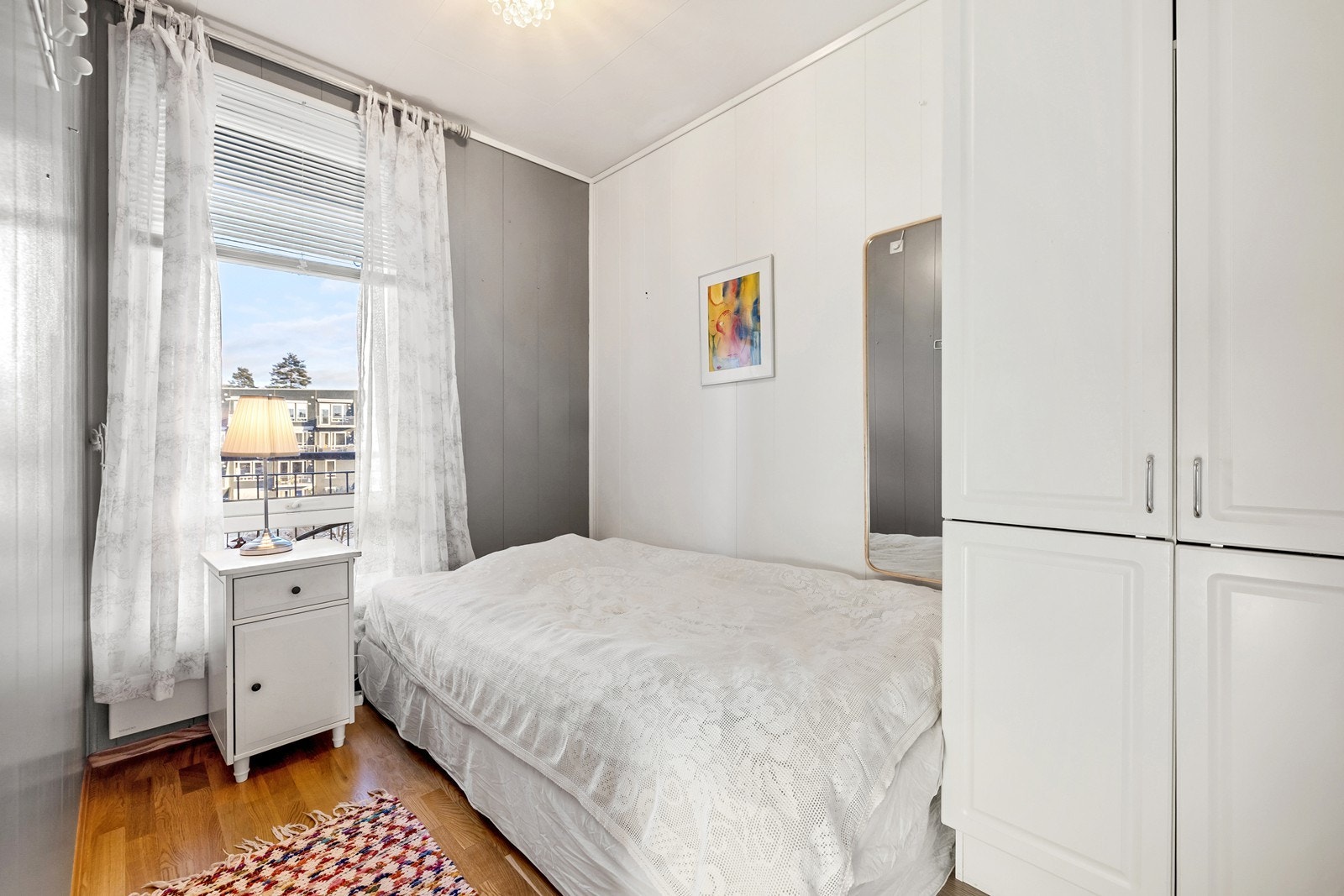 Det andre soverommet har også fint plass til seng. Galleribilde