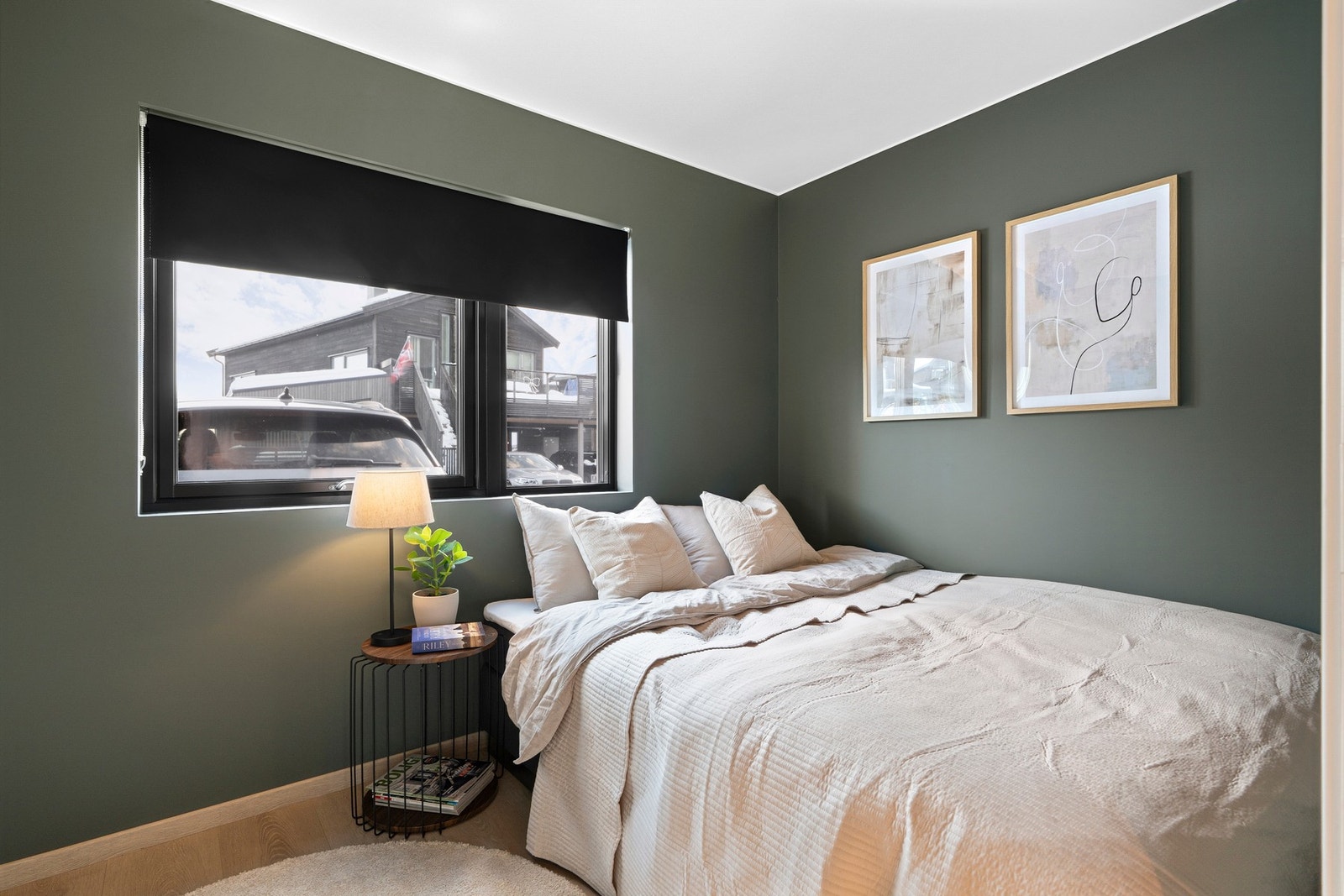 Soverom på 8 kvm vender mot sørøst. Foto: Vidar Alvik Galleribilde