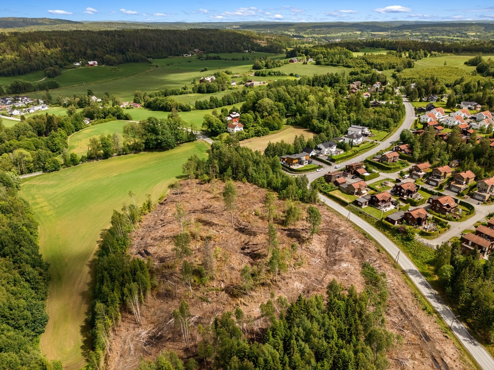 Dronefoto Galleribilde