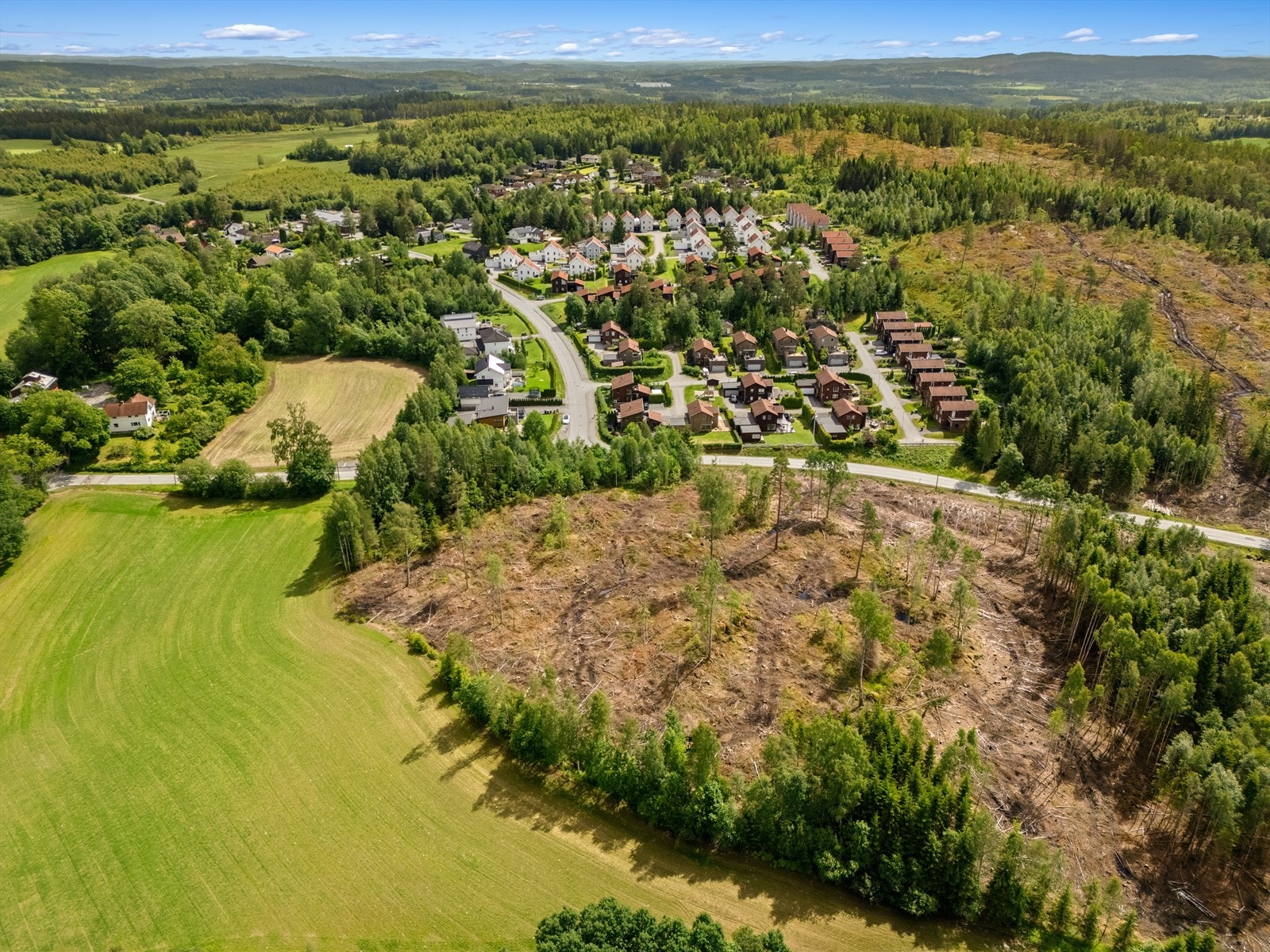 Dronefoto Galleribilde