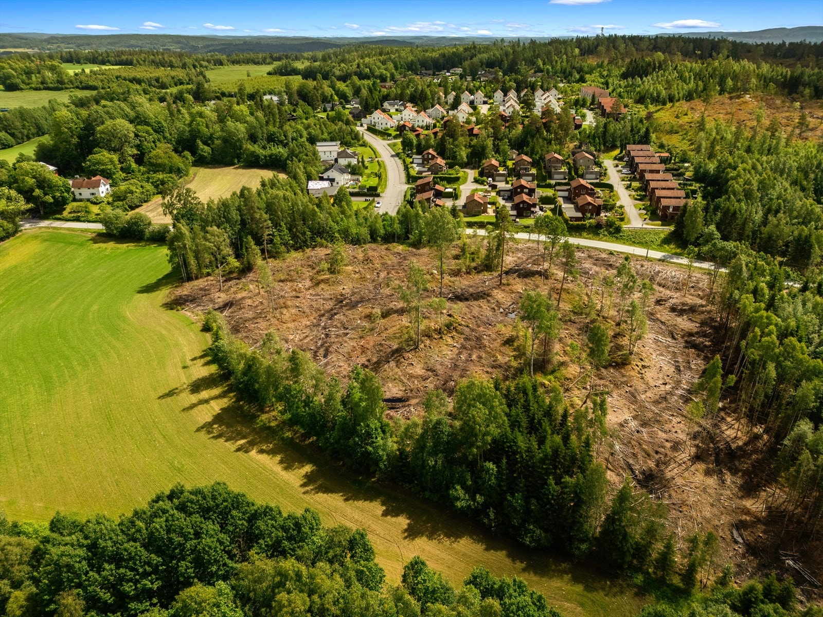 Dronefoto Galleribilde