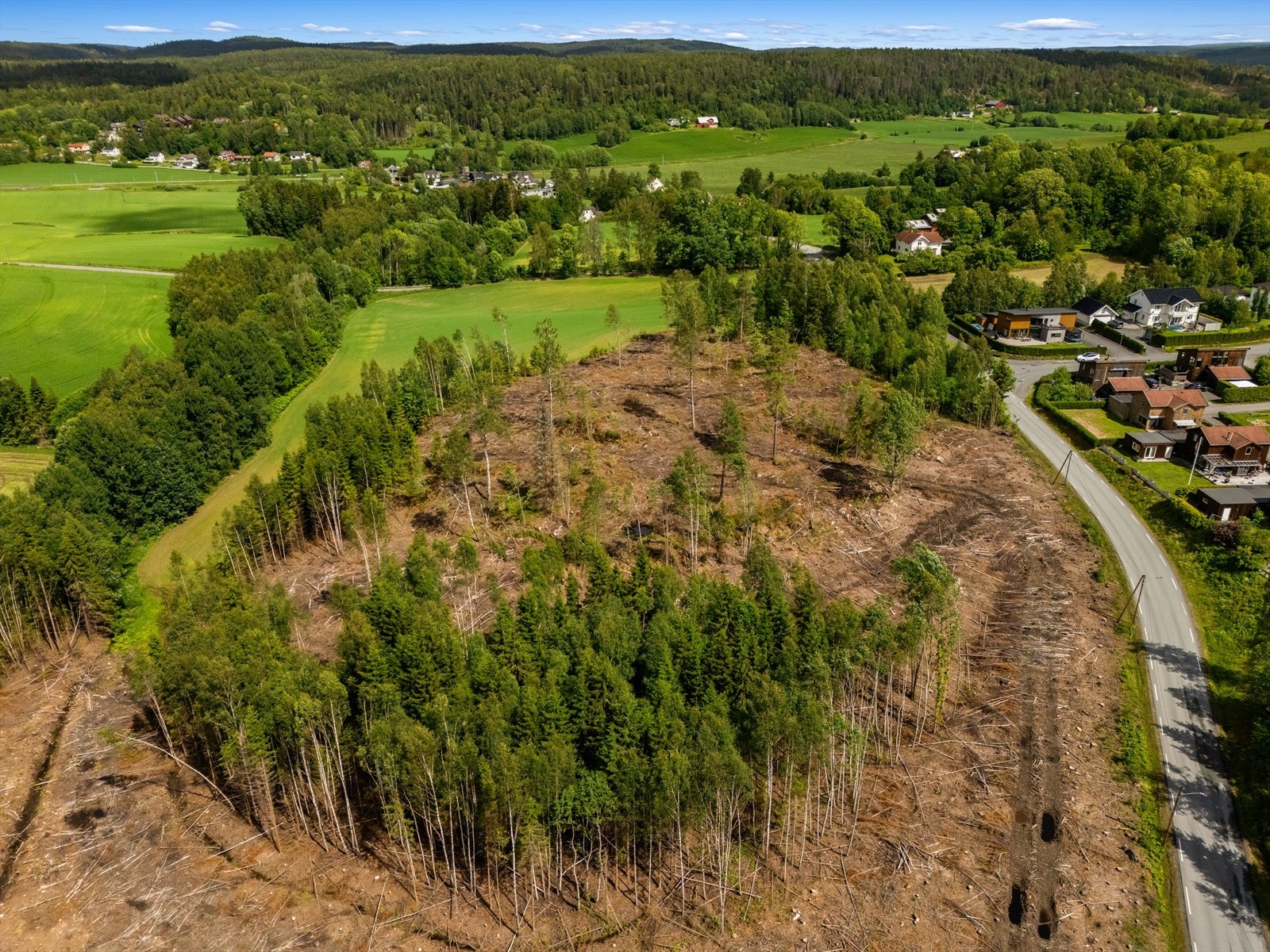 Dronefoto Galleribilde