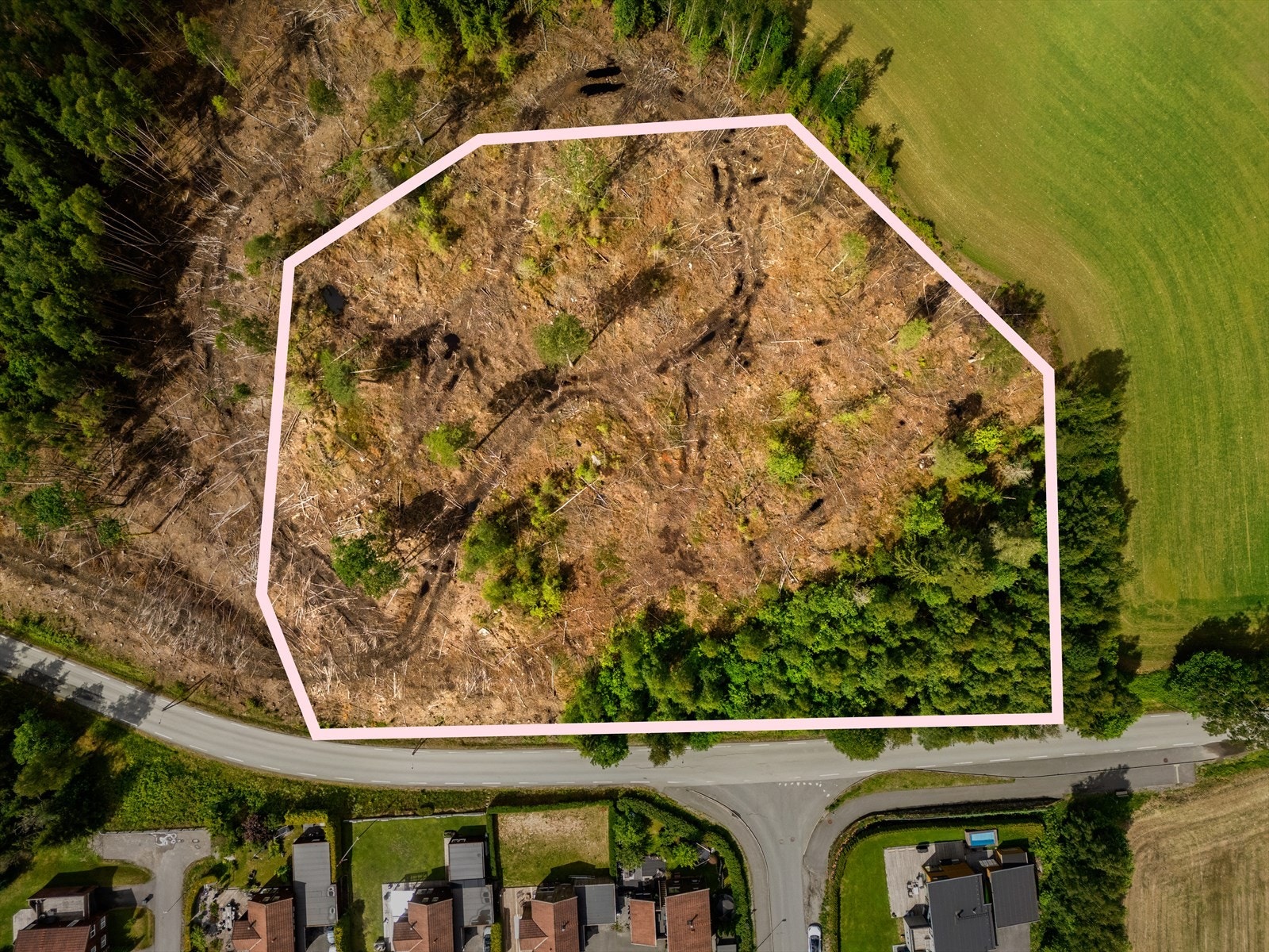 Dronefoto Galleribilde