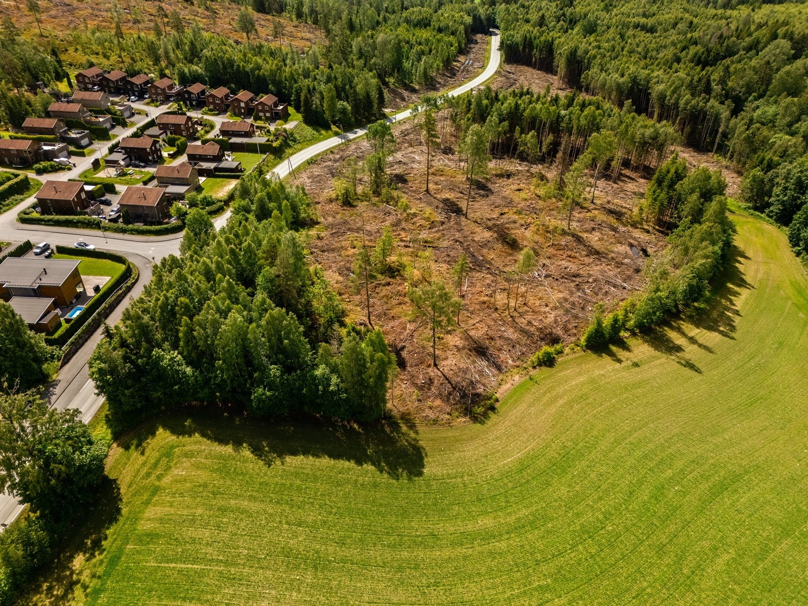 Dronefoto Galleribilde