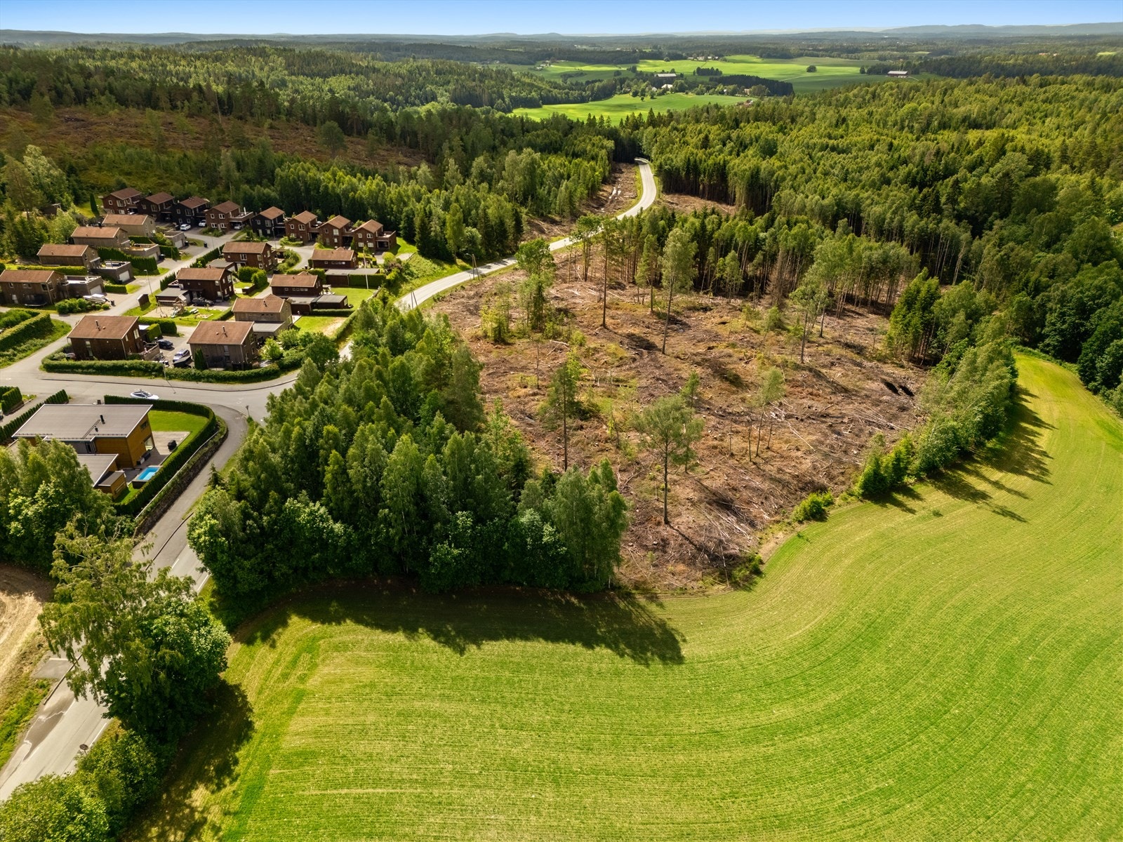 Dronefoto Galleribilde