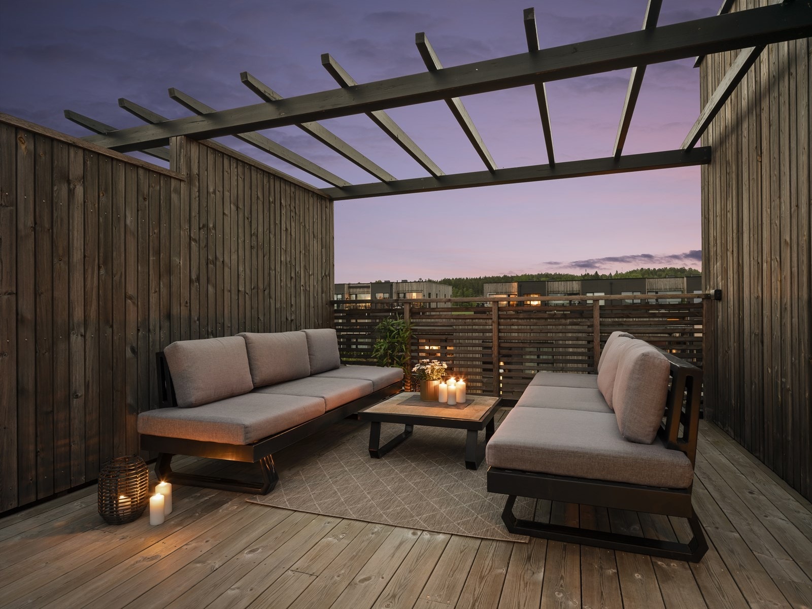 Takterrasse Galleribilde