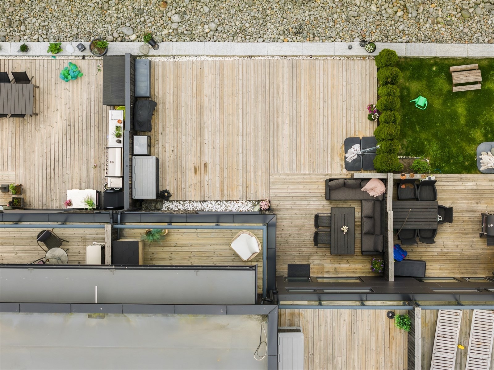 Dronefoto Galleribilde