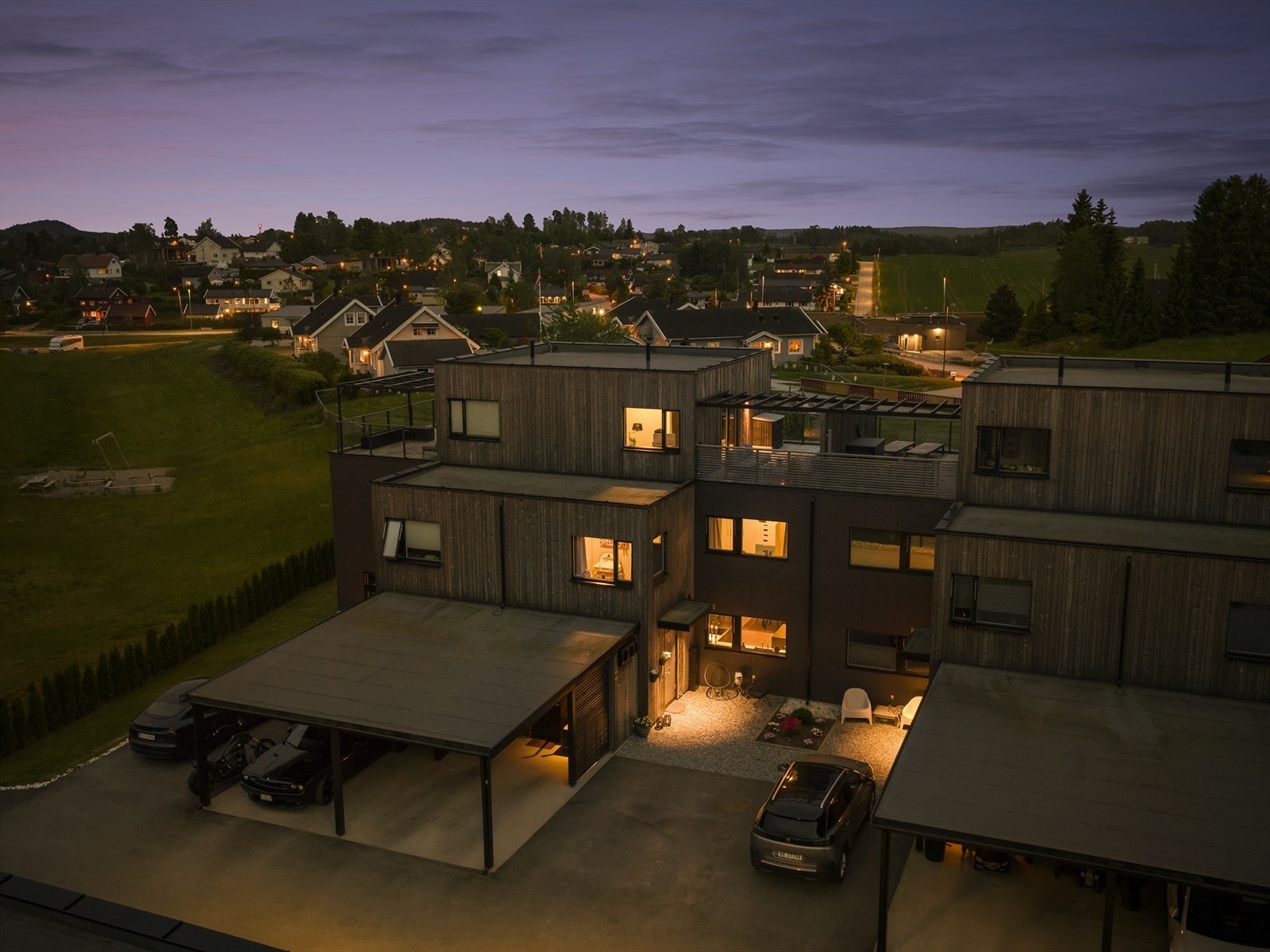 Dronefoto Galleribilde