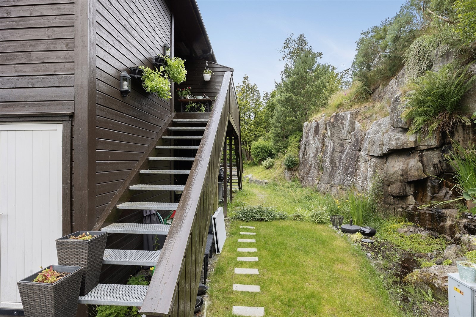 Trapp opp til leiligheten. Galleribilde