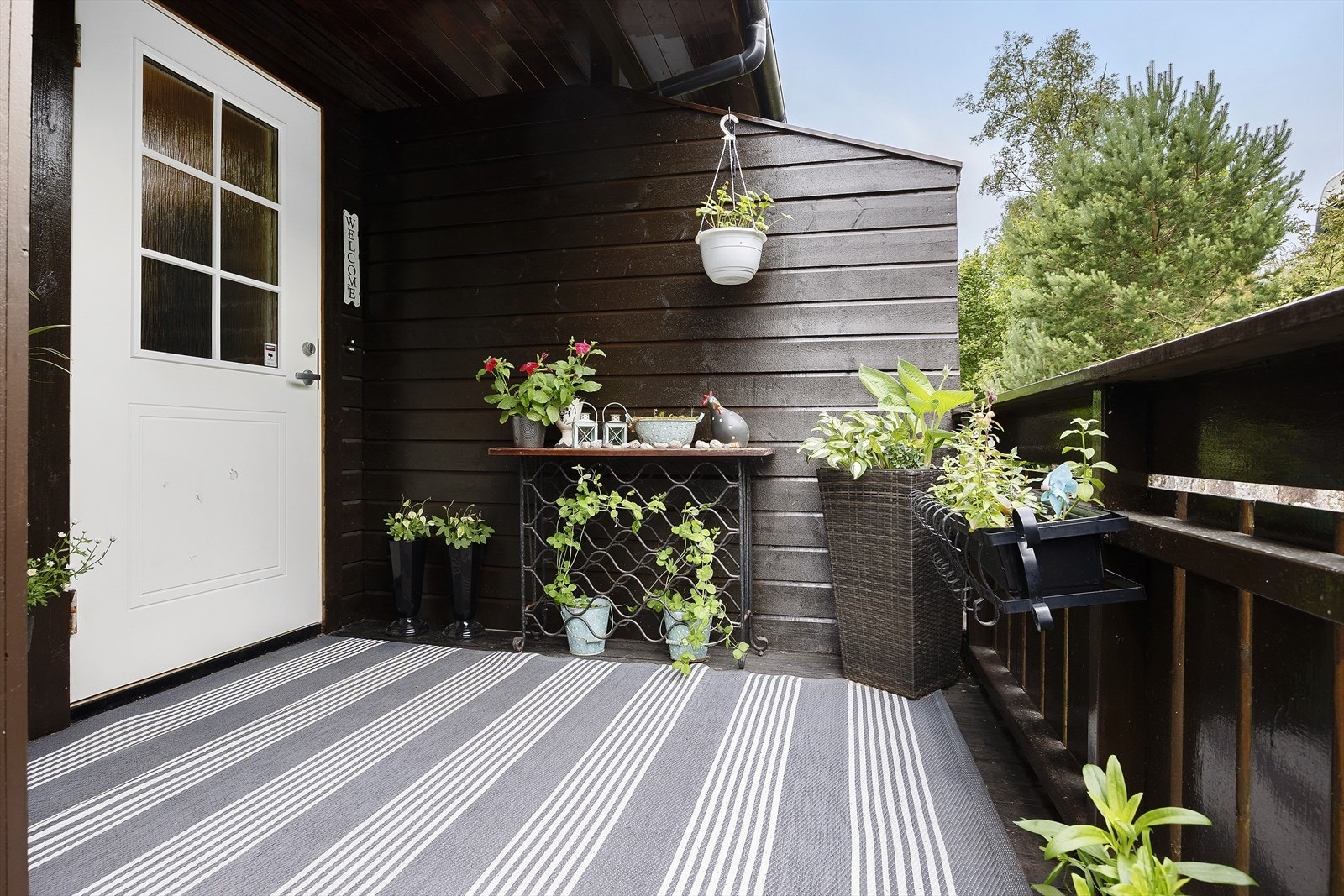 Koselig inngangsparti. Galleribilde