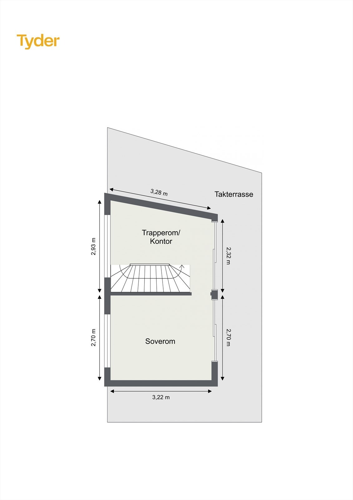 Plantegning 3.etasje Galleribilde