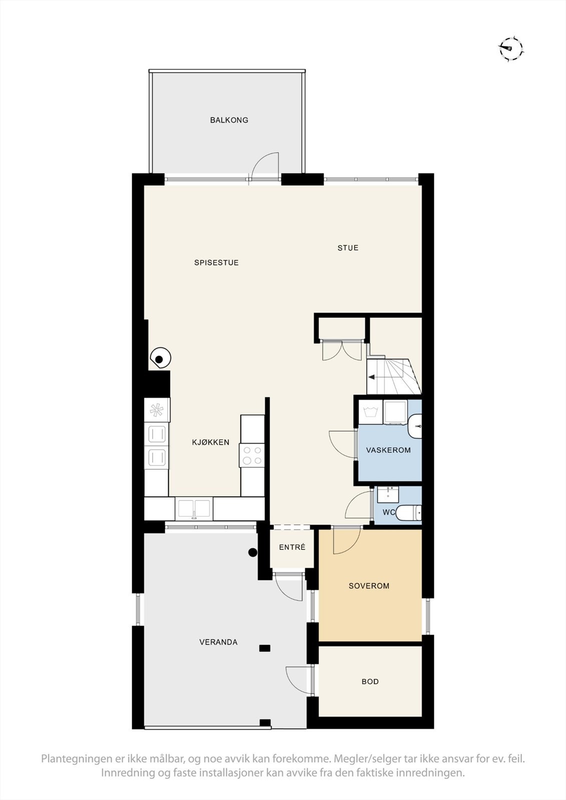 Hovedplan 1. etasje. Galleribilde