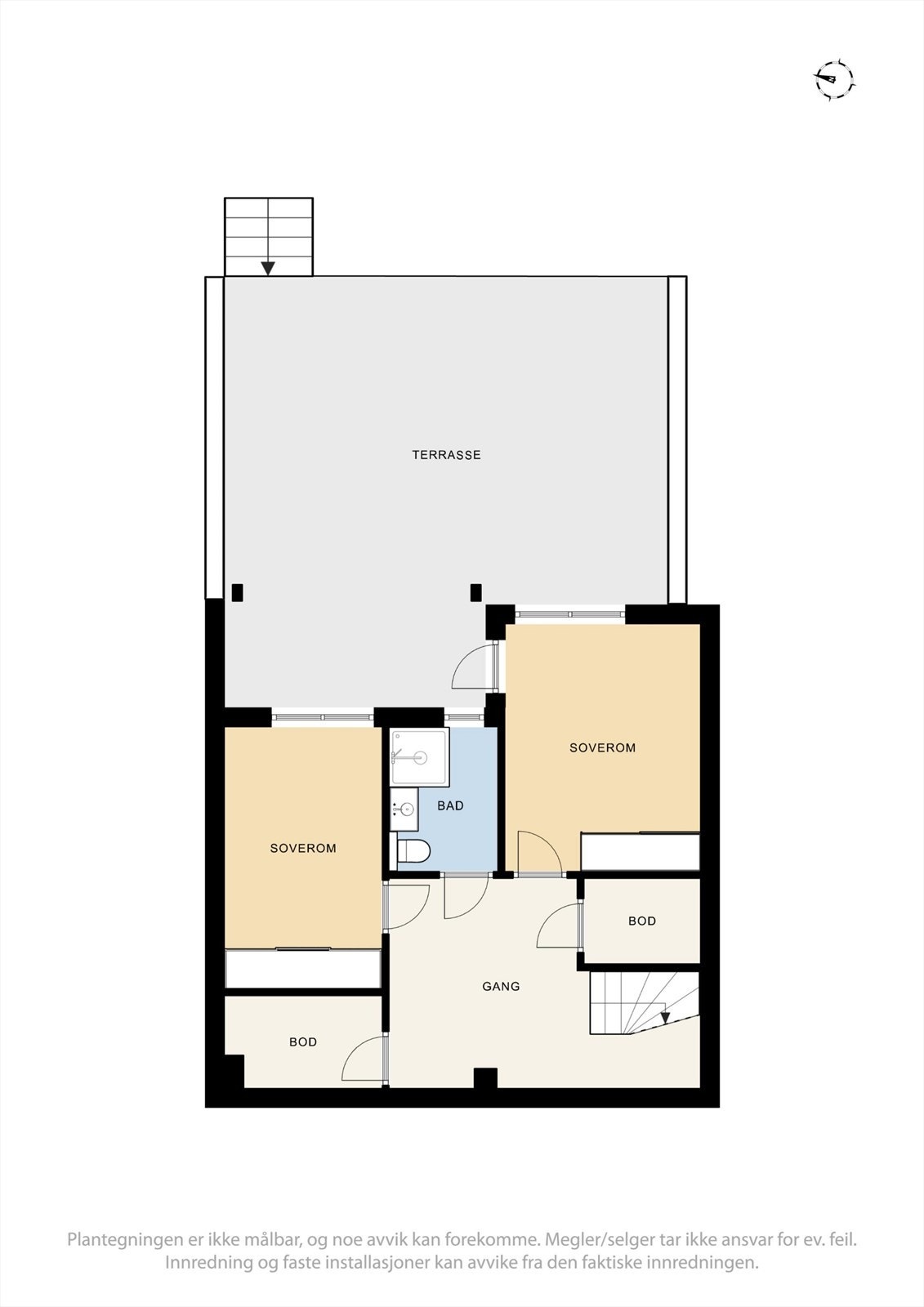 Sokkeletasje. Galleribilde